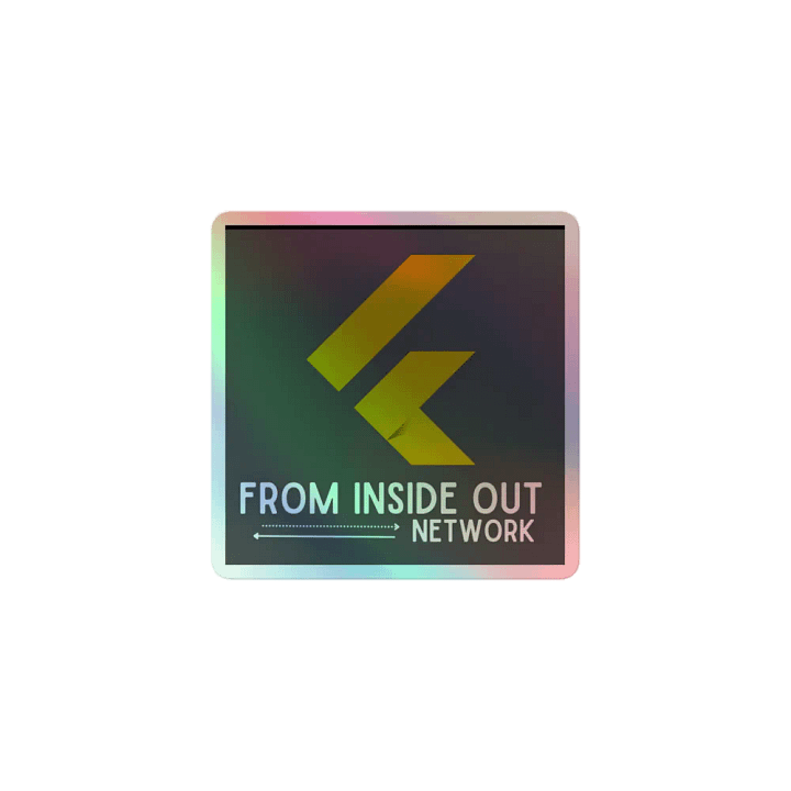 Inside Out Holographic Arrows Sticker Set product image (1)
