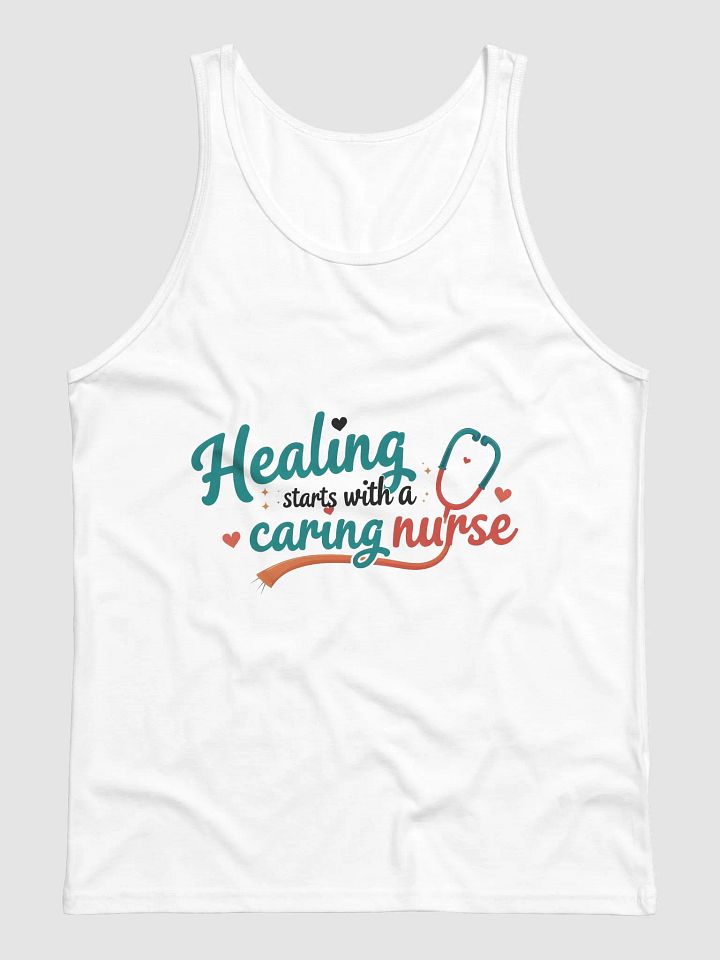 Caring Nurse Stethoscope Tank product image (1)