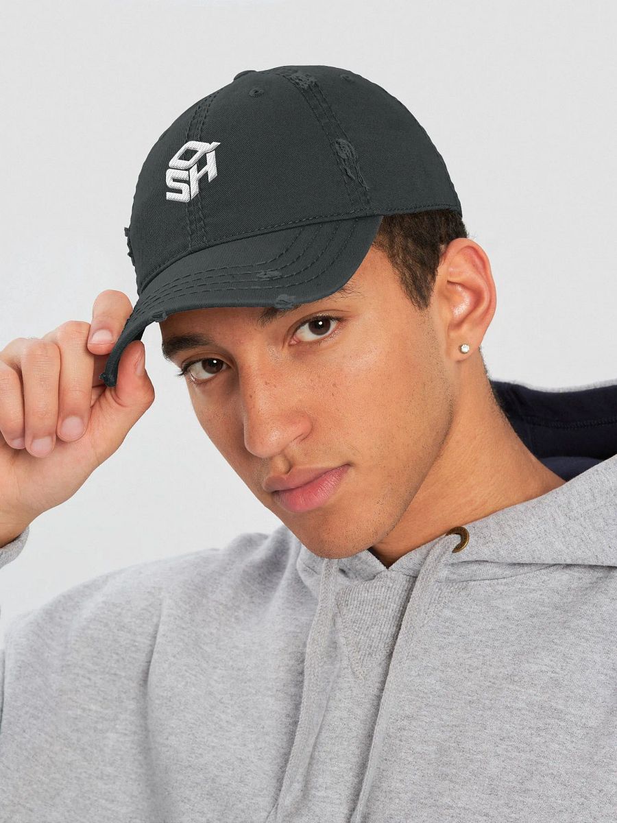 QSH LOGO DISTRESSED BASEBALL CAP product image (1)
