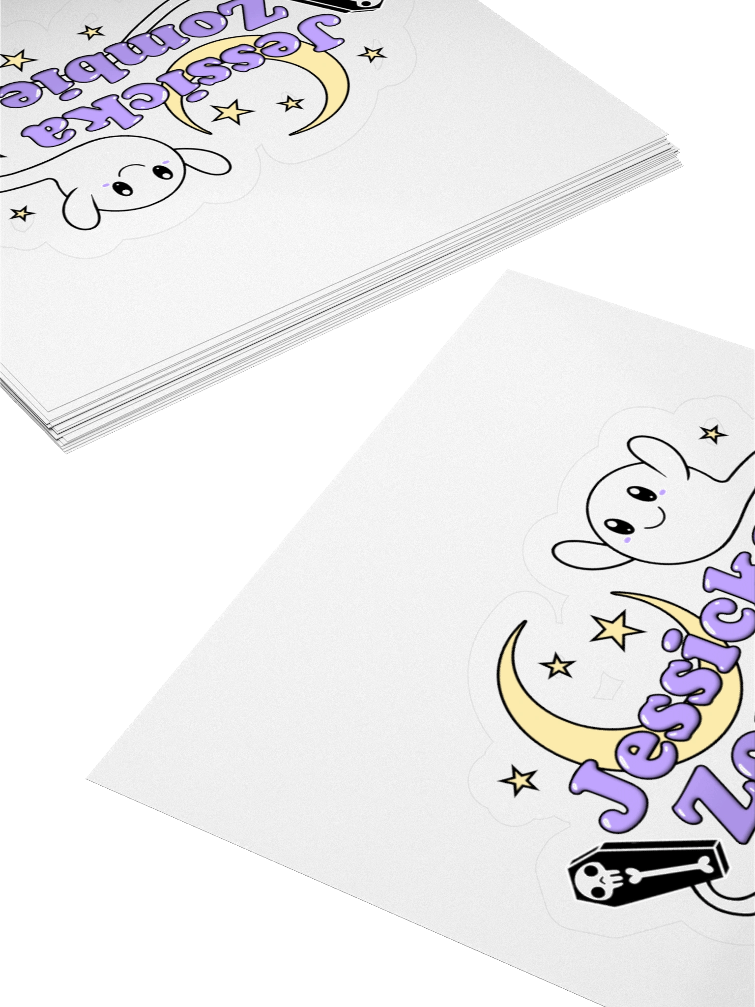 JessickaZombie Logo Sticker product image (11)