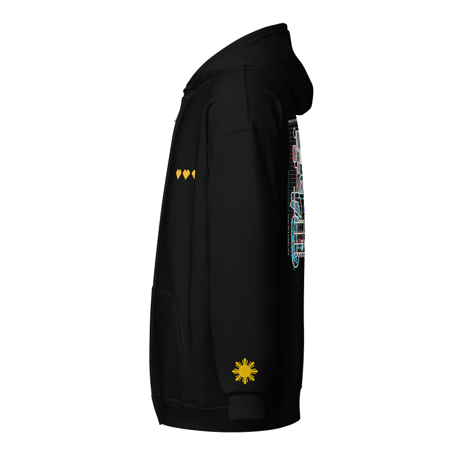 Panic Glitchy Jeepney Zip Hoodie product image (3)