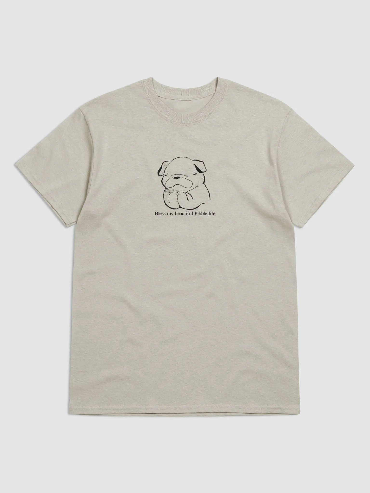 BLESS MY BEAUTIFUL PIBBLE LIFE TEE product image (1)