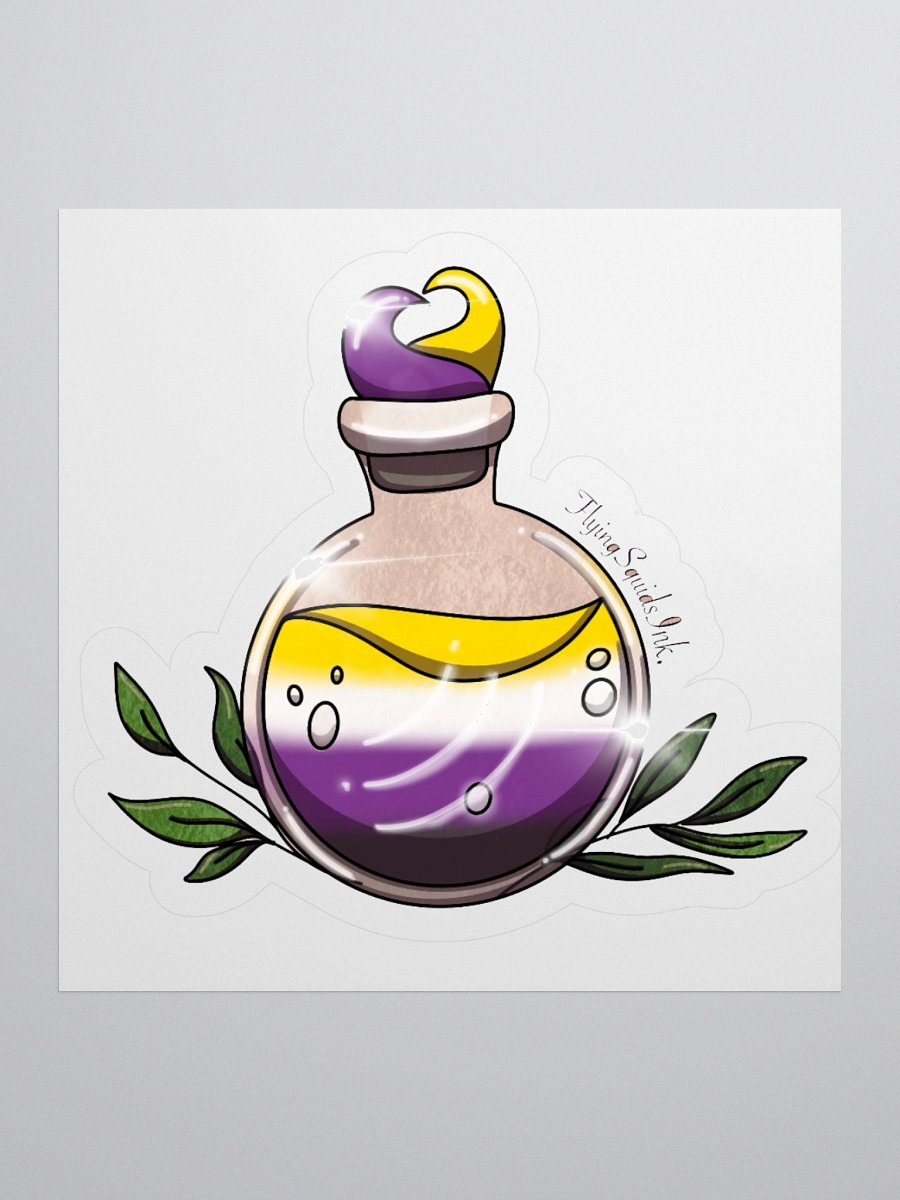 Nonbinary Pride Potion- Sticker product image (1)
