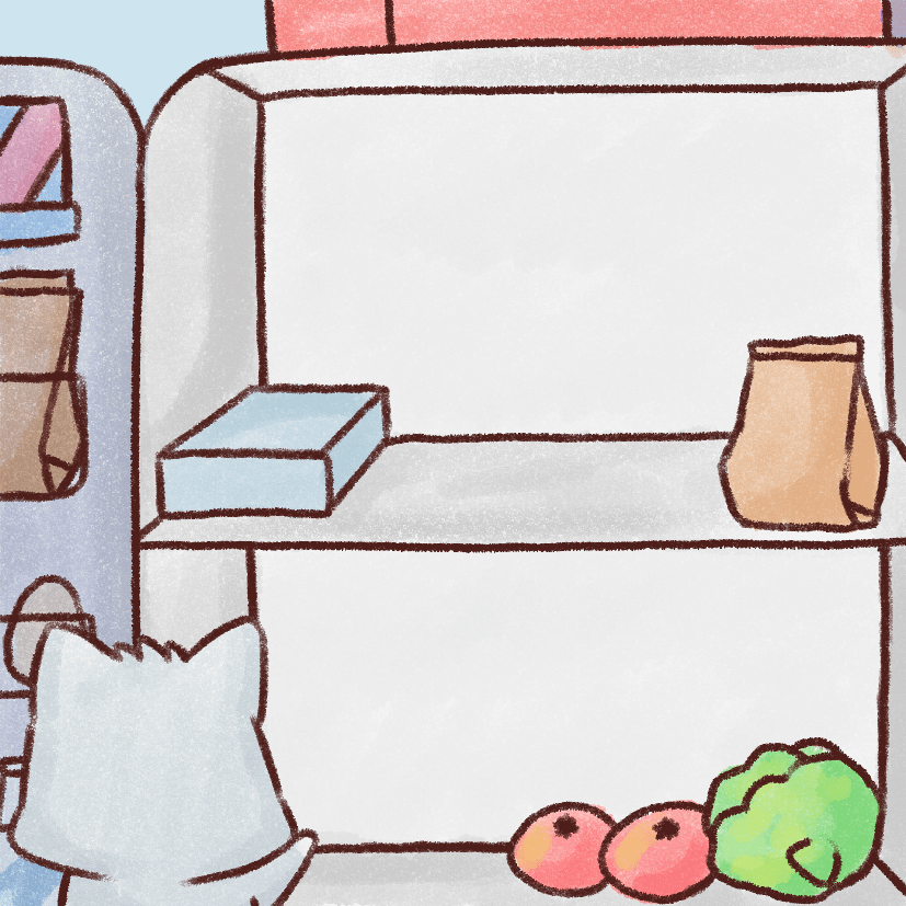 Nyx's refrigerator~ | 6cm memopad product image (1)