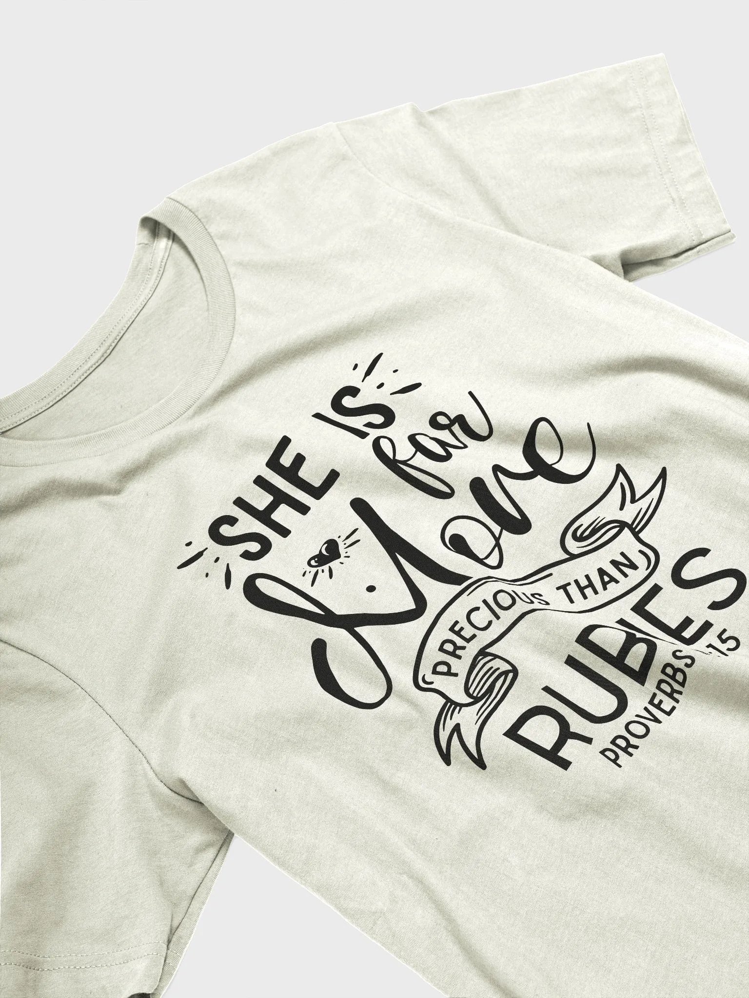 She is more precious than rubies | Christian| Faith | Inspirational product image (30)