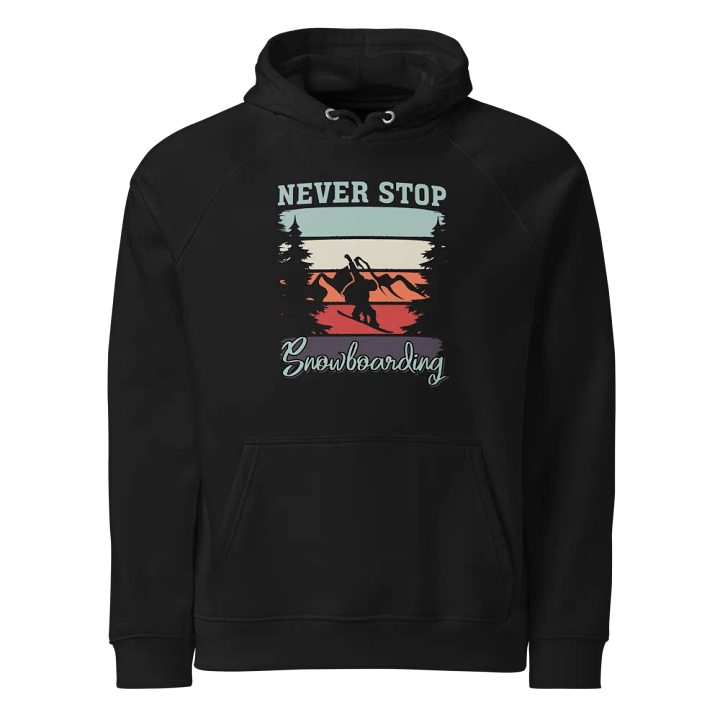 Vintage Snowboarding Hoodie product image (1)