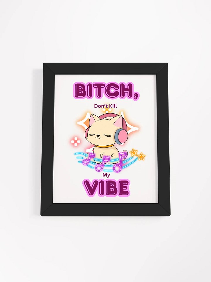 Vibes Check Photo with frame product image (3)