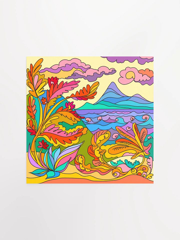 Vivid Matte Paper Poster: Transform Your Space! - Paradise Landscapes No. 2 product image (1)