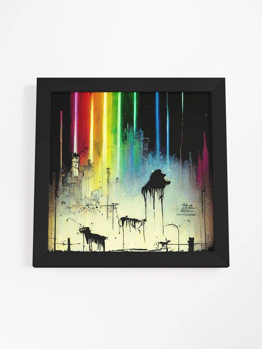 Rainbow Cityscape Dreamscape Poster product image (16)