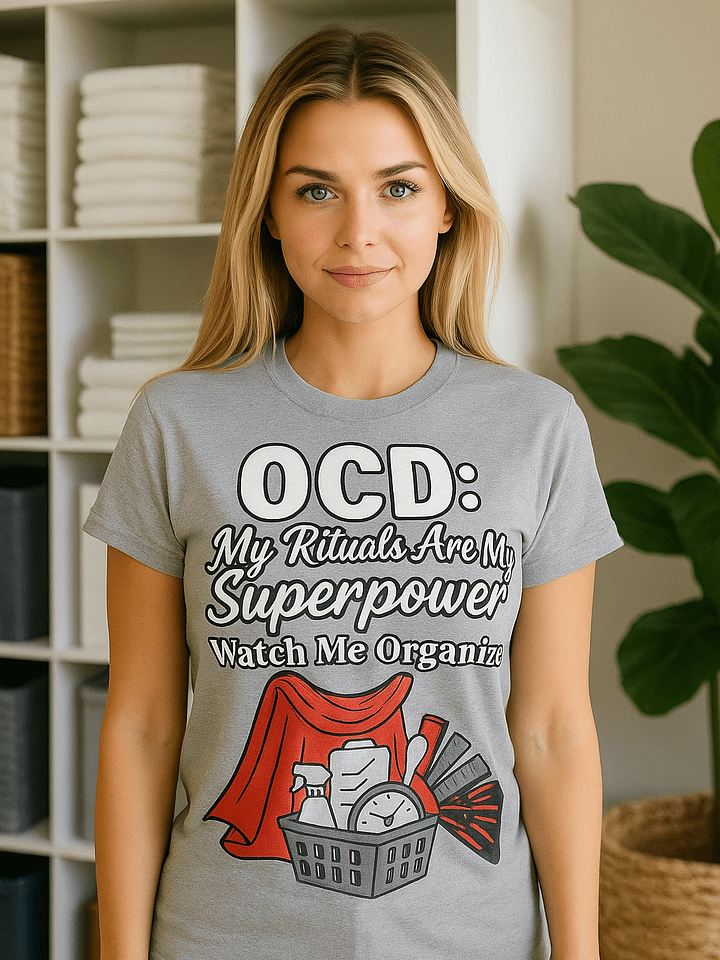 OCD: My Rituals Are My Superpower - Watch Me Organize T-Shirt product image (1)