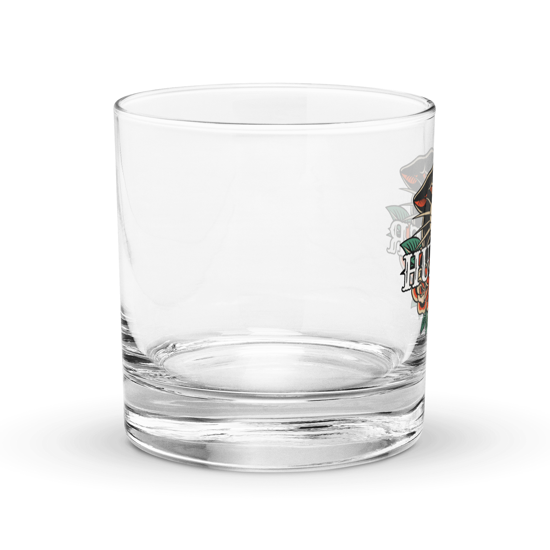 Hunter Tattoo Rocks Glass product image (3)