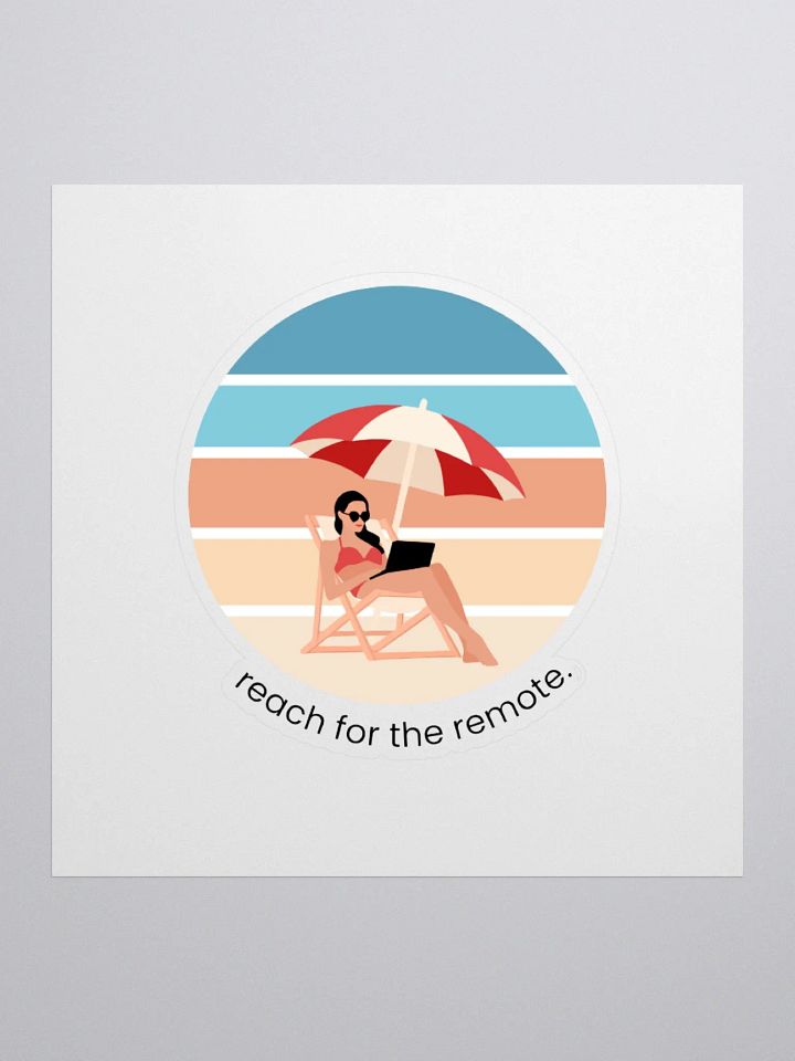 Reach for the Remote. Sticker Set product image (1)