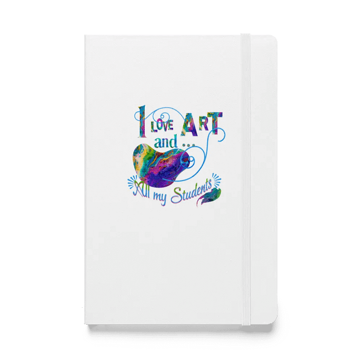 Vibrant ART LOVE Hardcover Notebook FOR ART TEACHERS product image (1)
