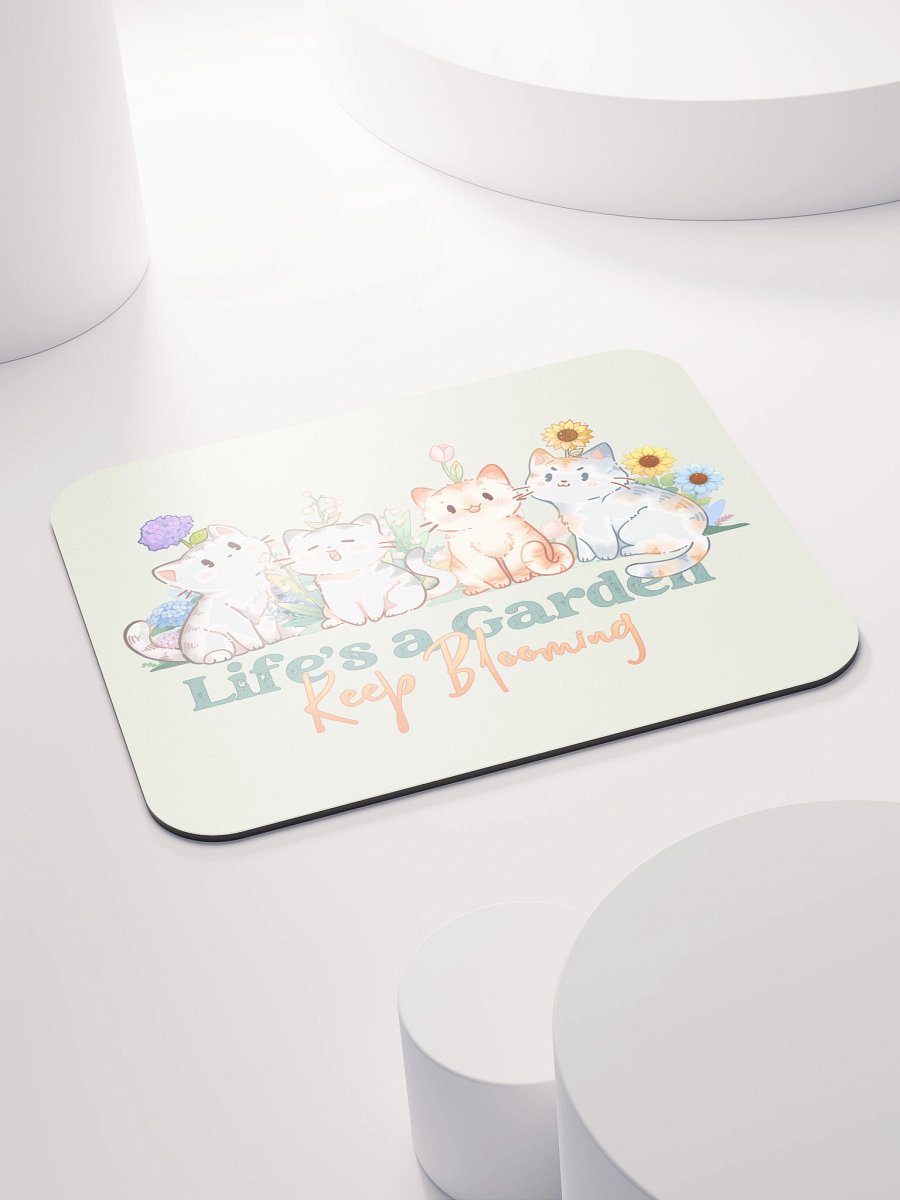 Life is a cat garden - mouse pad product image (7)