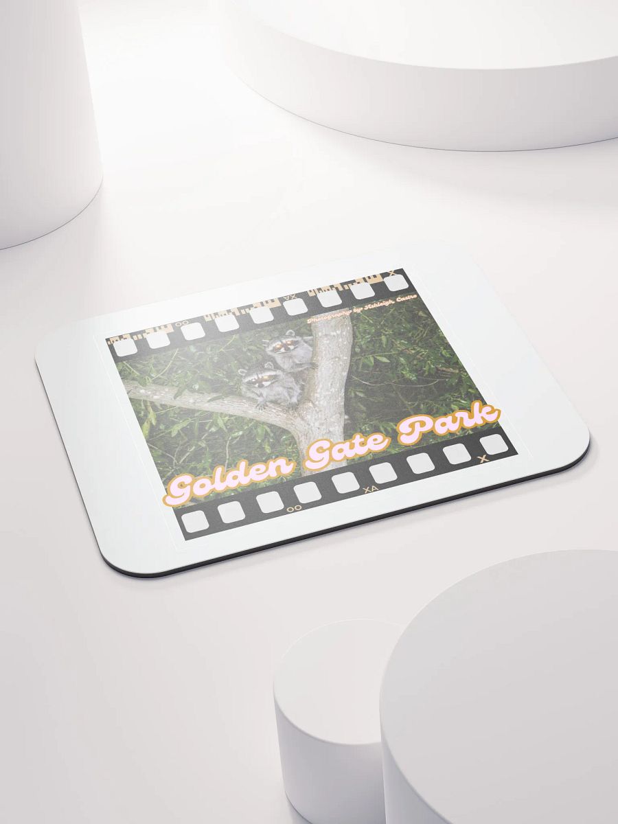 Golden Gate Park Raccoons Mouse Pad product image (4)