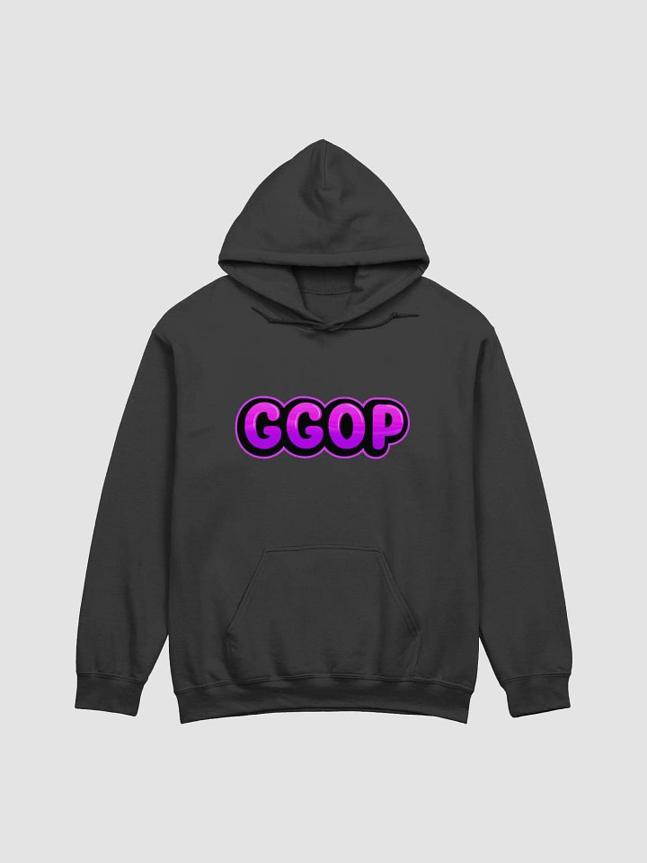 Pink GGOP Pullover Hoodie, 50% Cotton 50% Poly product image (1)
