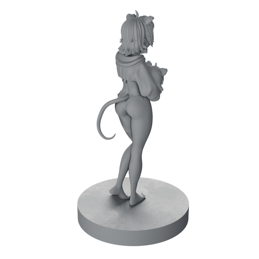 Perl figure - Vertigris character printable .STL product image (3)