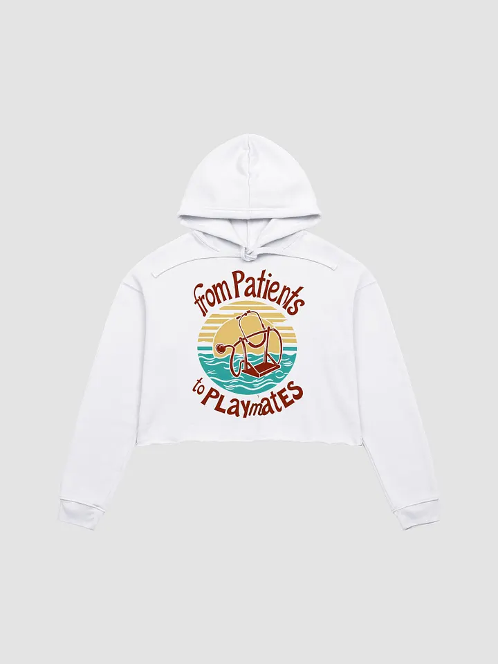 medical moms, dads, Stethoscope Swing Kids Crop Hoodie product image (2)