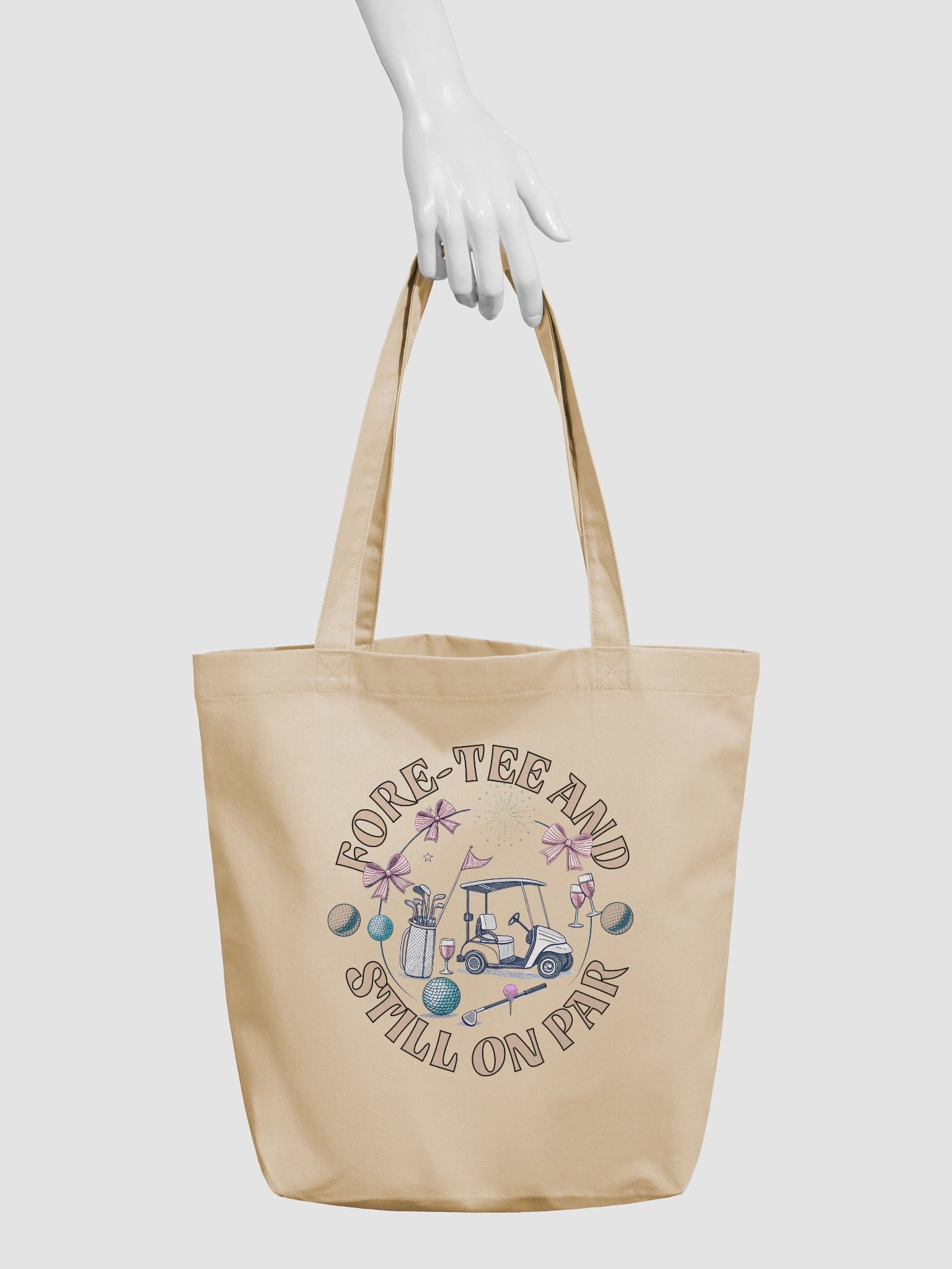 Fore Tee And Still On Par Golf Celebration Eco Tote product image (6)