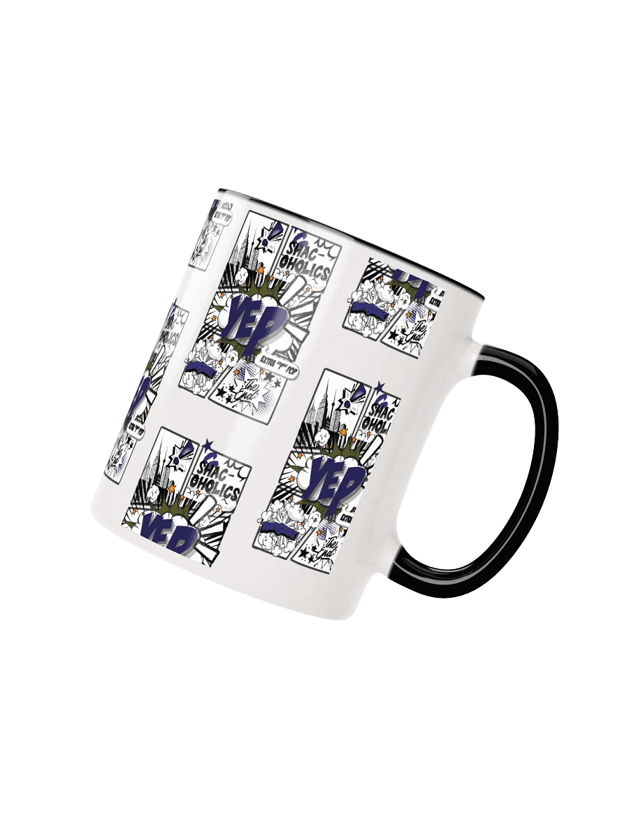 Shac-Oholics Comic Blast Mug - Dark Blue 