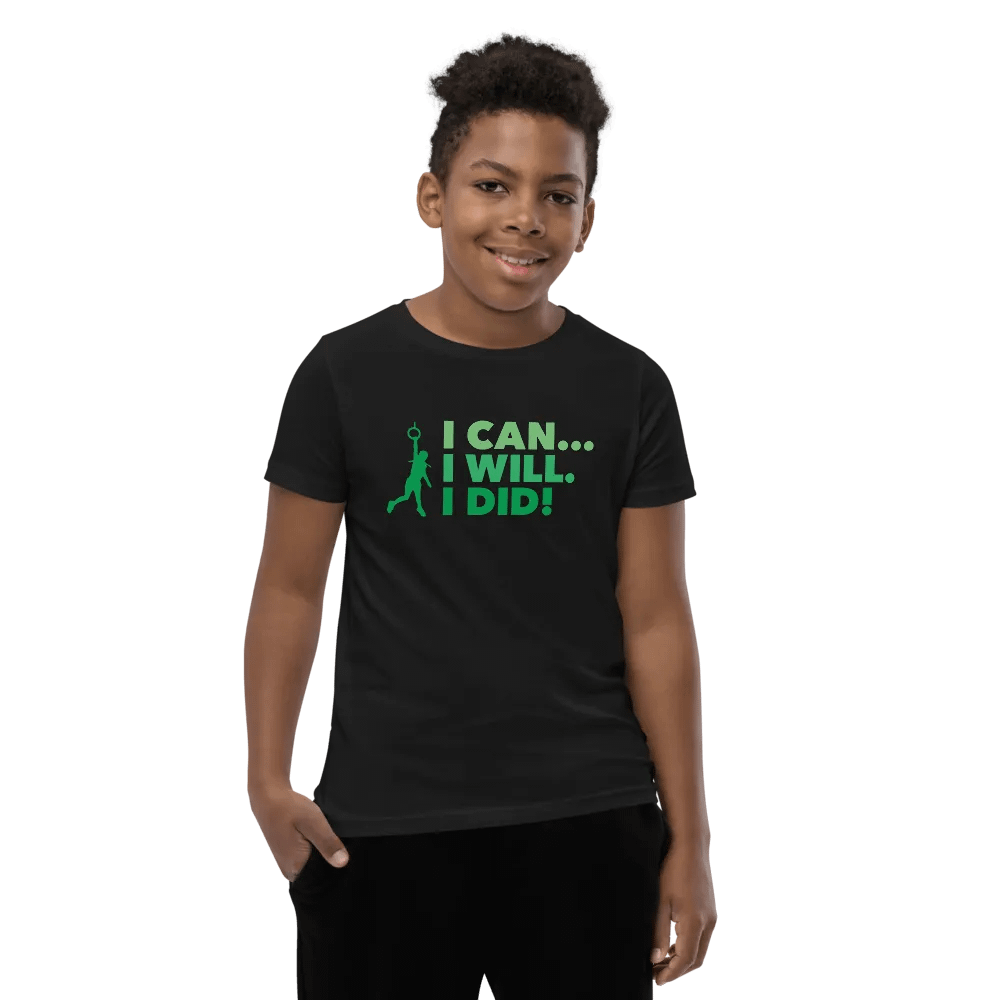 I Can... I Will. I Did! Green Kids Tee product image (6)