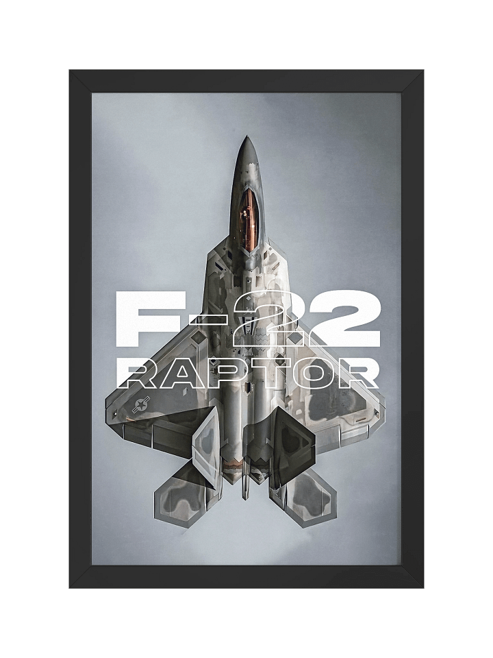 F-22 "Raptor" Framed Poster product image (1)