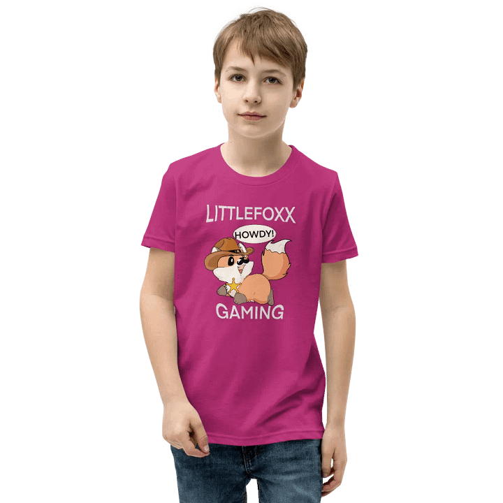 Howdy Fox Youth T-Shirt product image (29)