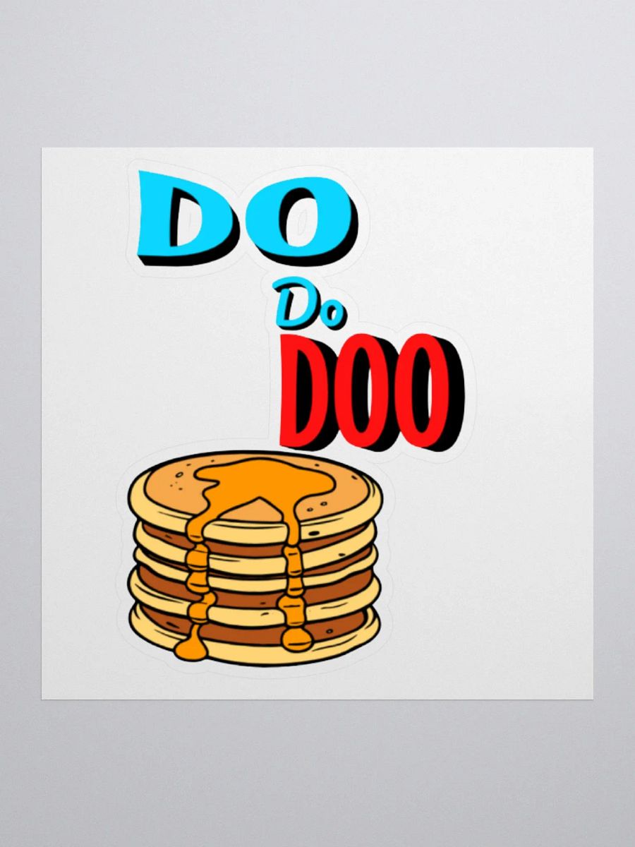 Do Do Doo Pancake - Kiss Cut Stickers product image (1)