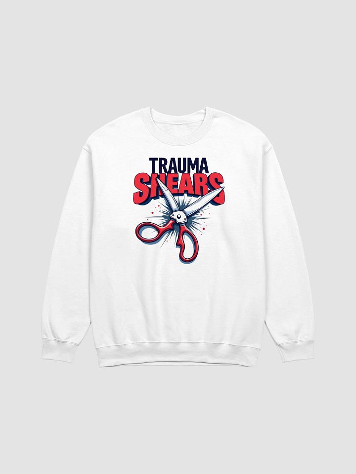Dynamic Trauma Shears Illustration Crewneck product image (3)
