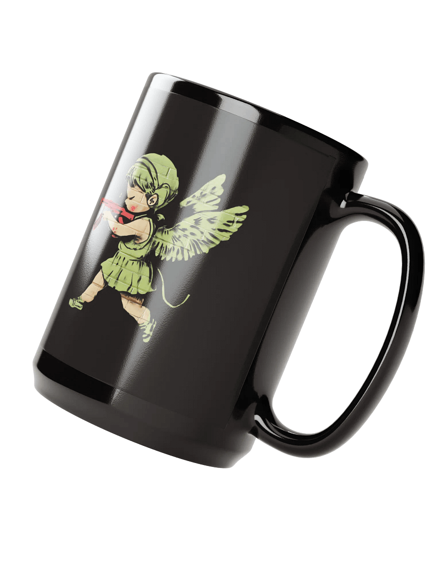 Angelic Rebels Black Glossy Mug product image (6)