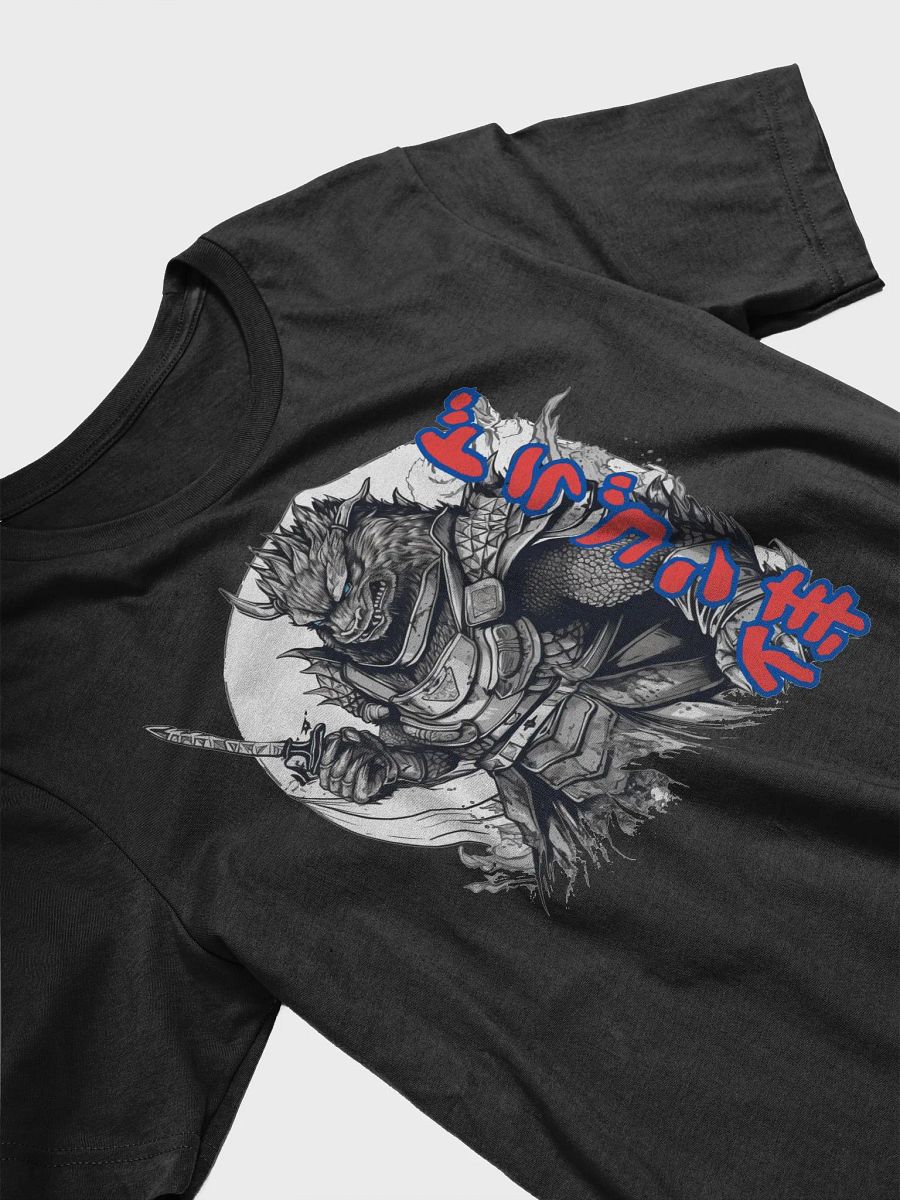 Fierce Dragon Samurai Illustration, Unique Japanese Art T-Shirt, Fantasy Warrior Design, Cool Graphic Tee, Anime Inspired Classic Tee product image (5)