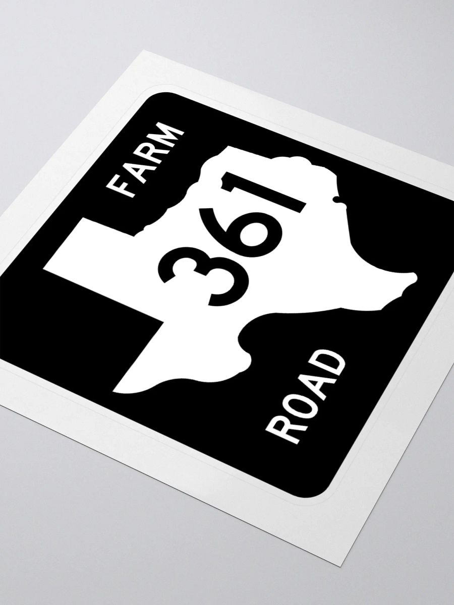 Texas Farm Road Sign FM 361 Sticker product image (3)