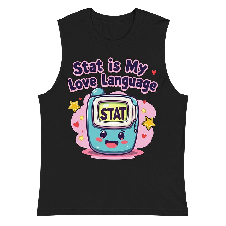STAT Love Language Muscle Tank product image (3)