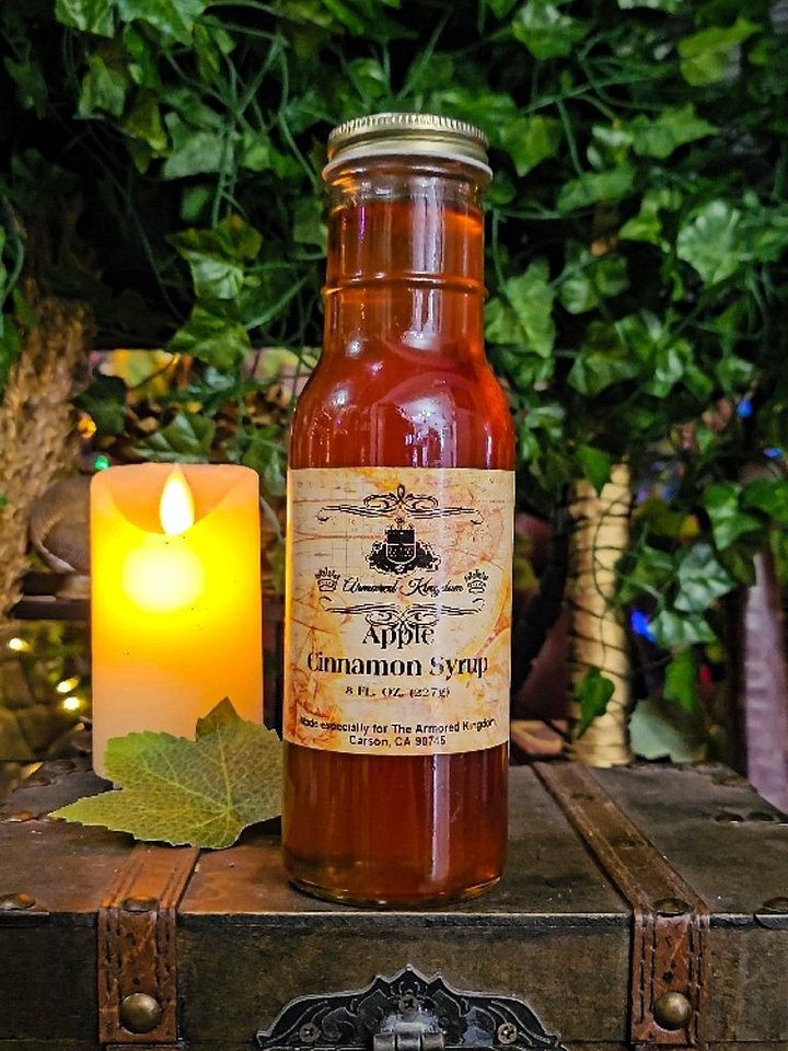 The Armored Kingdom Premium Apple Cinnamon Syrup (8oz) product image (1)