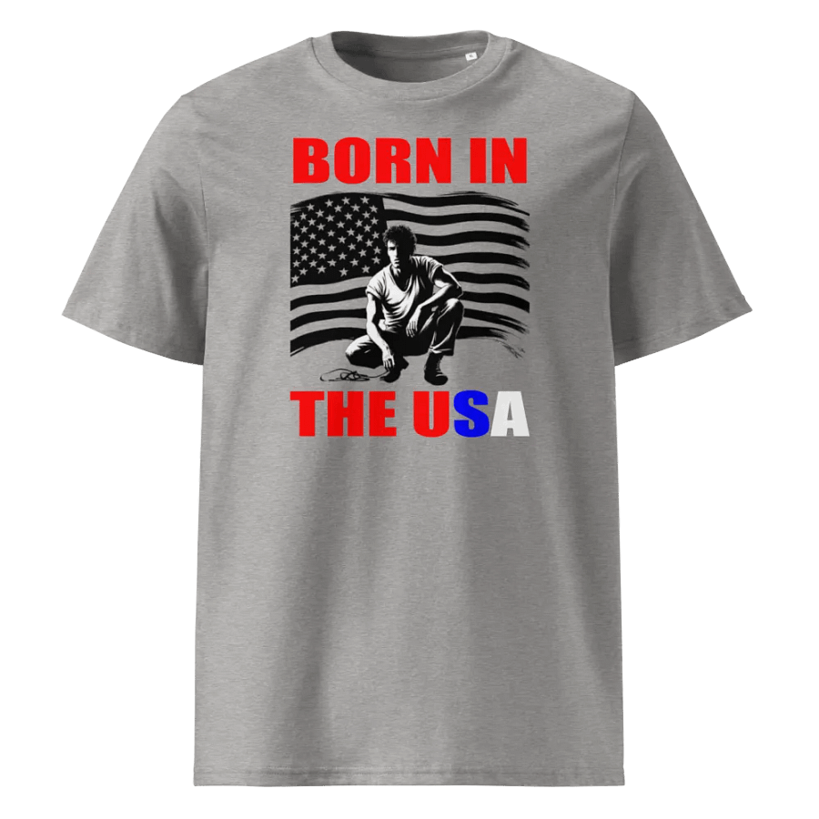 Born in the U.S.A. tribute funny inspired shirt product image (1)