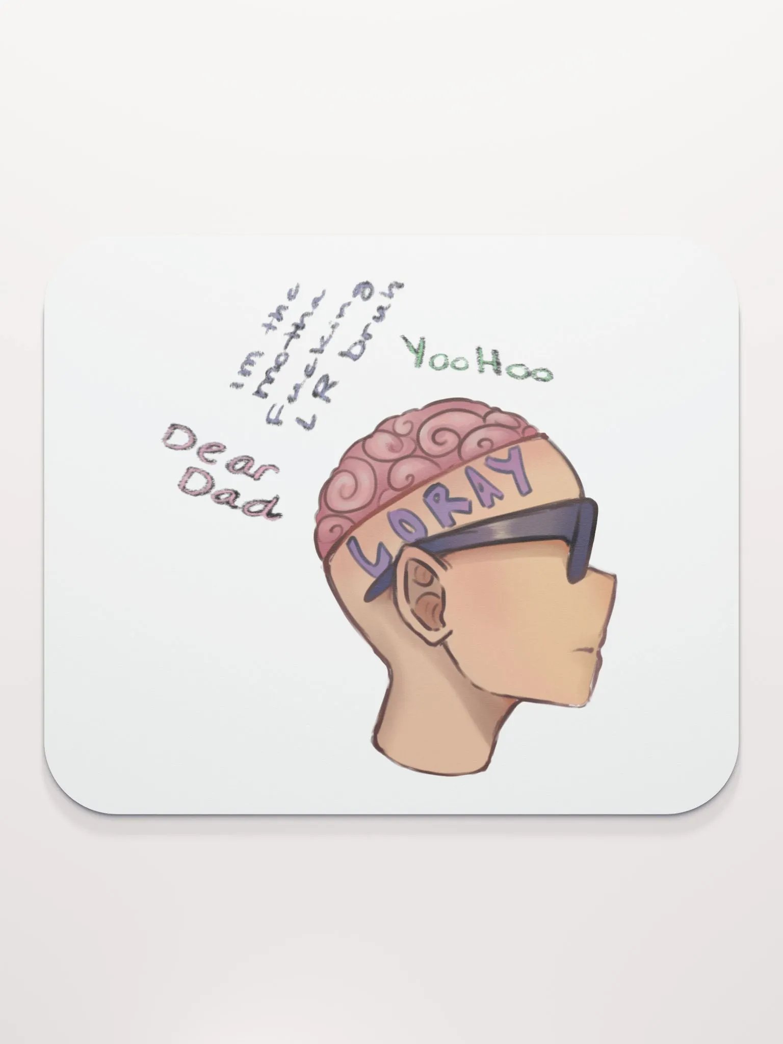 The LoRay Tapes Mouse Pad product image (2)