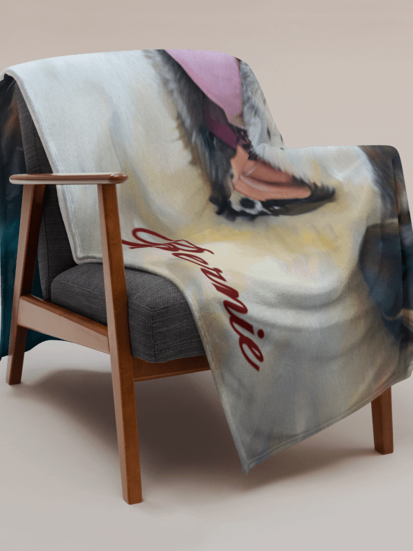 YOUR VIZSLA! / THROW BLANKET WITH PERSONALIZED NAME product image (3)