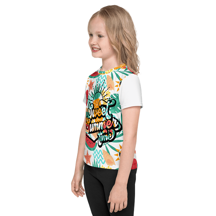 Sweet Summer Time Kids All-Over Print T-Shirt product image (2)
