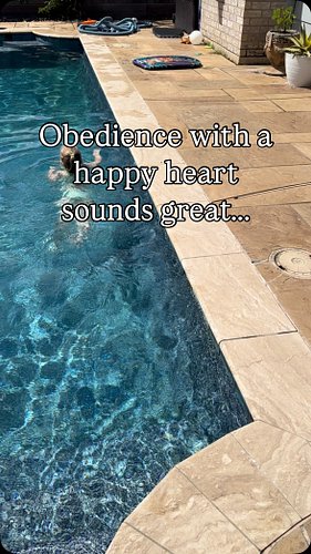Some people require kids to obey with “joy”. But Jesus, the faithful Son, obeyed through sorrow, anguish, and pain. 

God doe...