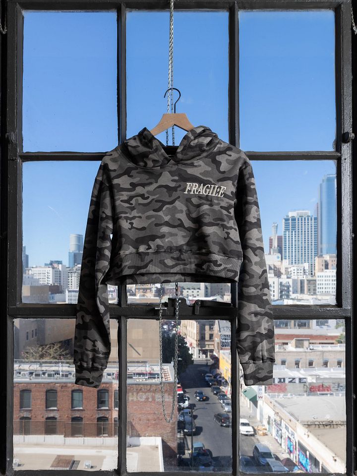 Fragile Cropped Hoodie product image (1)