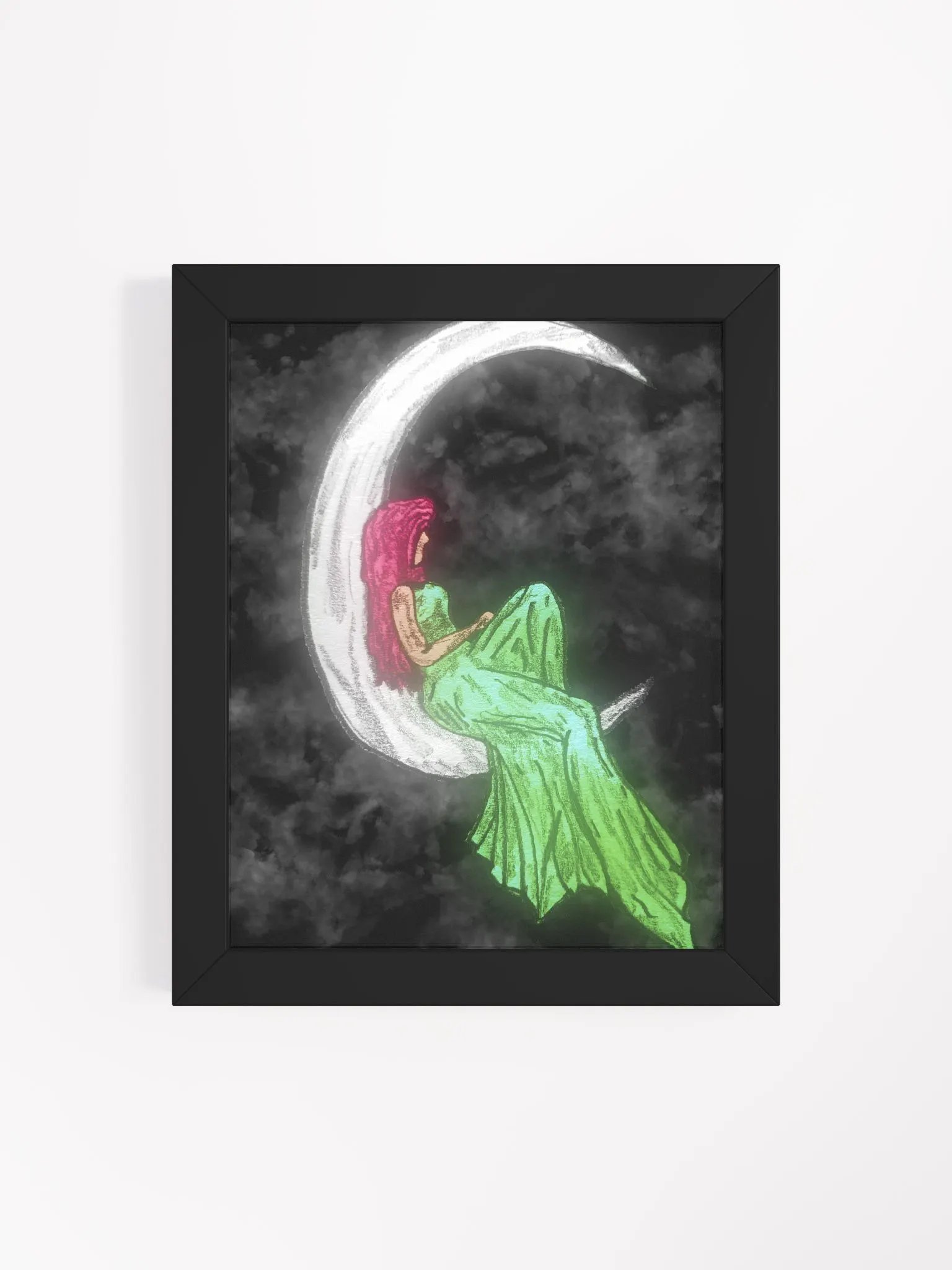 Cerulean Serenity Framed Matte Poster product image (4)