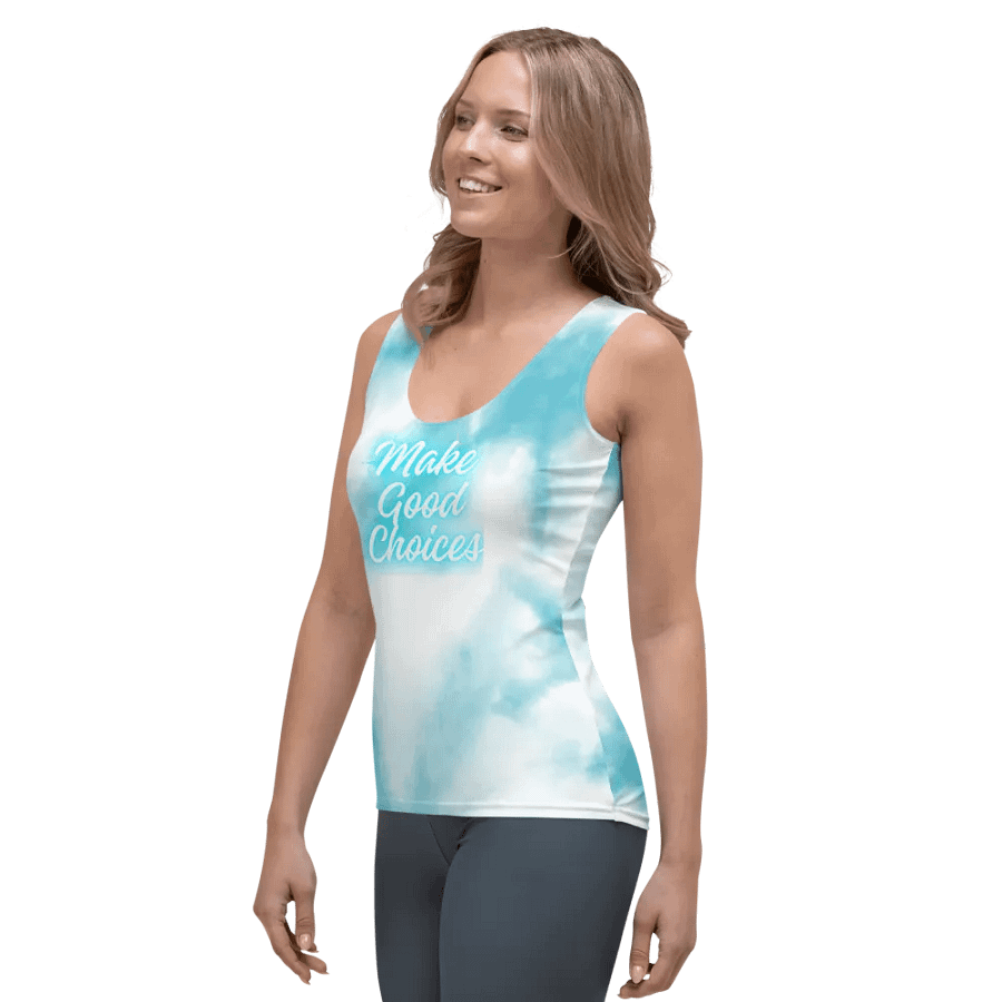 Make Good Choices Ladies Tank Top product image (3)