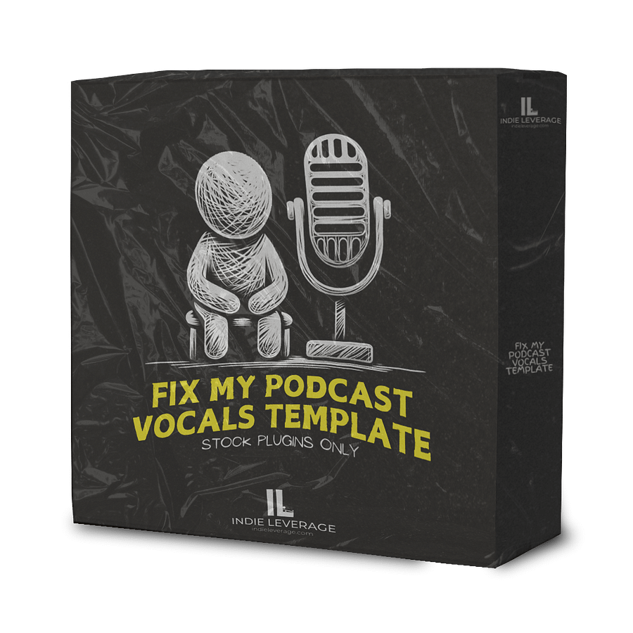 Fix My Podcast Vocals Template (Stock Plugins) for Logic Pro product image (1)