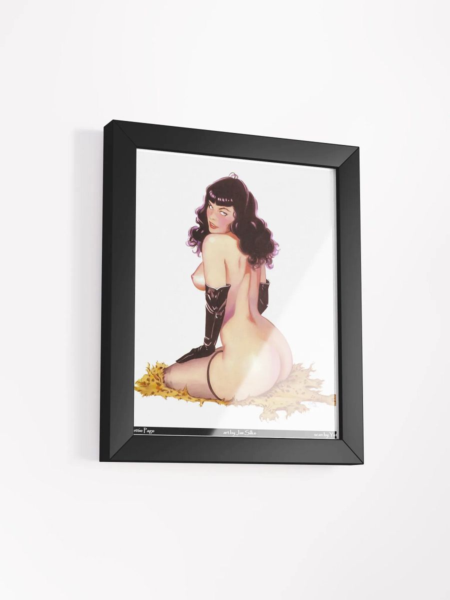 Betty Page Wood Framed Matte Poster product image (22)