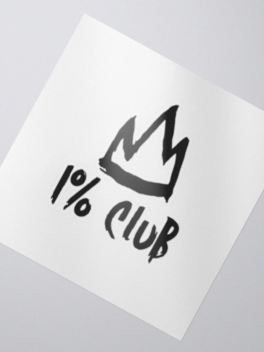 1% Club Sticker product image (2)