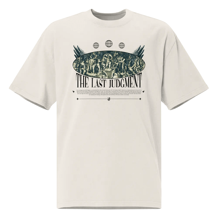 Judgment Day - BUIII Remix Premium Oversized Faded T-Shirt product image (1)