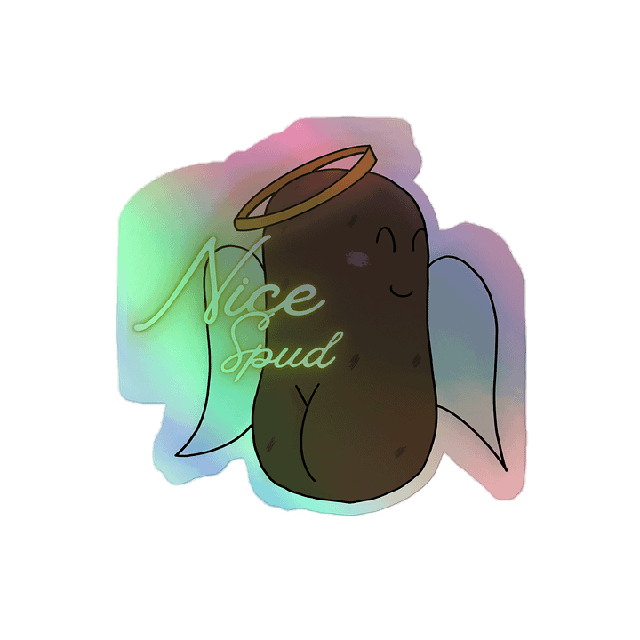 Nice List Holographic Sticker product image (2)