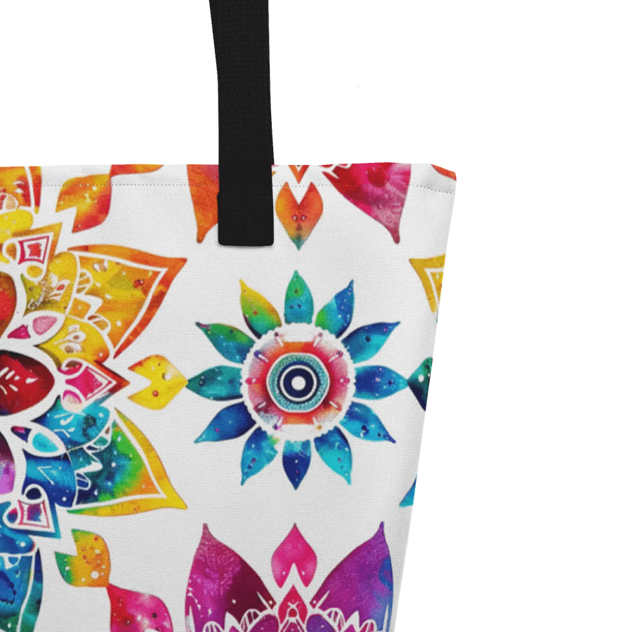 Mandala Mosaic Polyester Tote Bag product image (3)