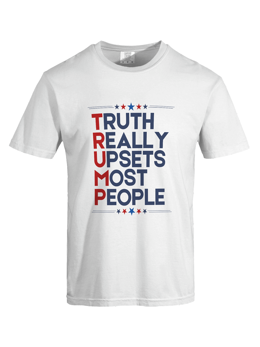Men's Truth Really Upsets Most People (White) product image (3)