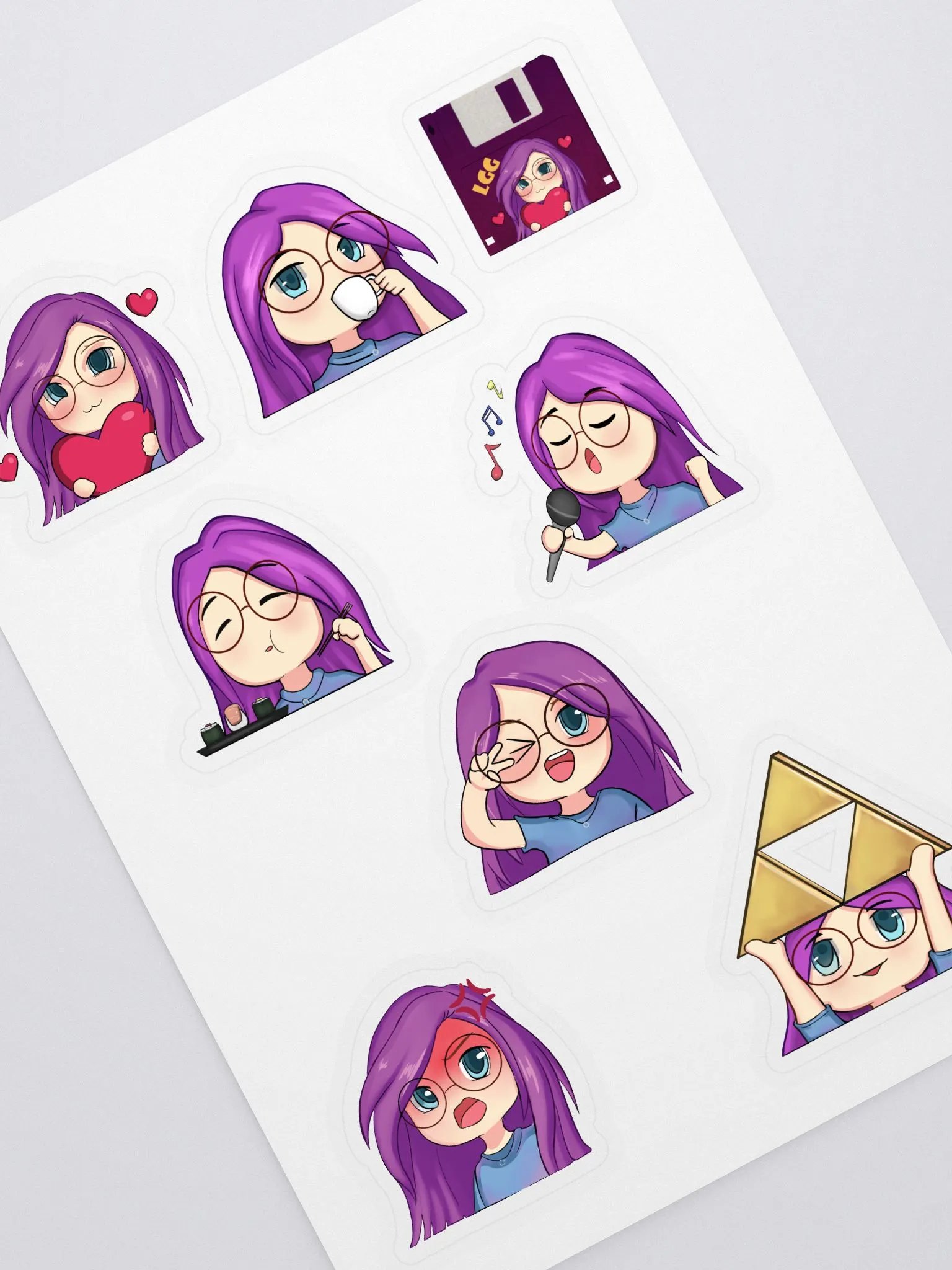 LGG Emote Collection Stickers product image (1)